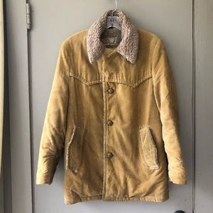 Vintage 50s Ridgely Zero Wear Fur Lined Jacket Medium